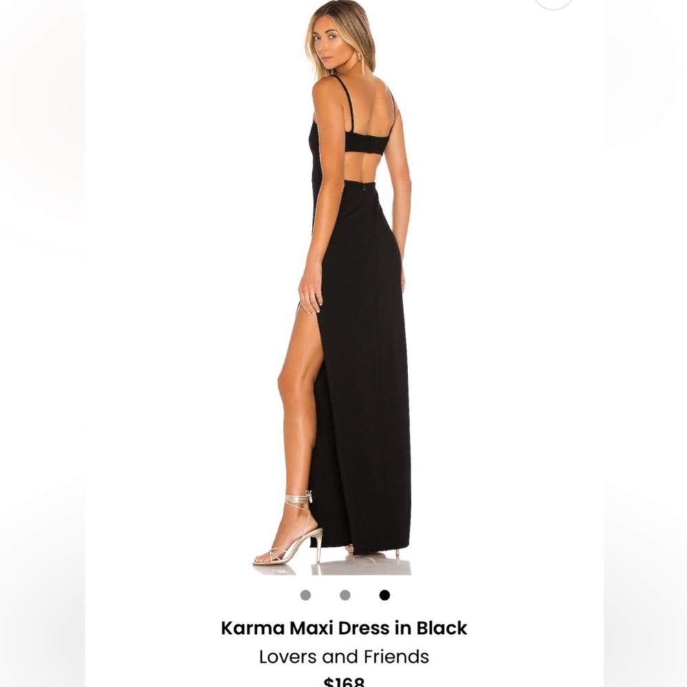 Karma Maxi Dress in Black medium